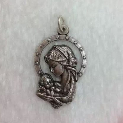 ,metal beads rosary